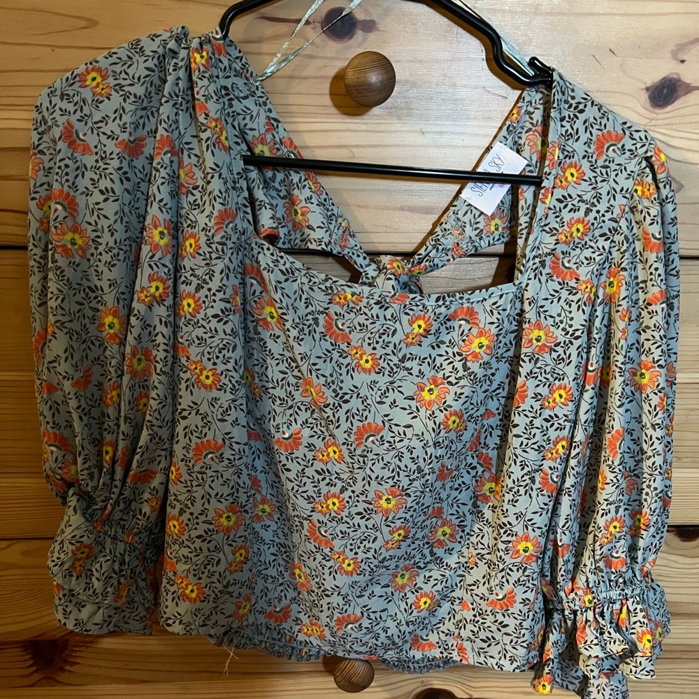 Floral blouse